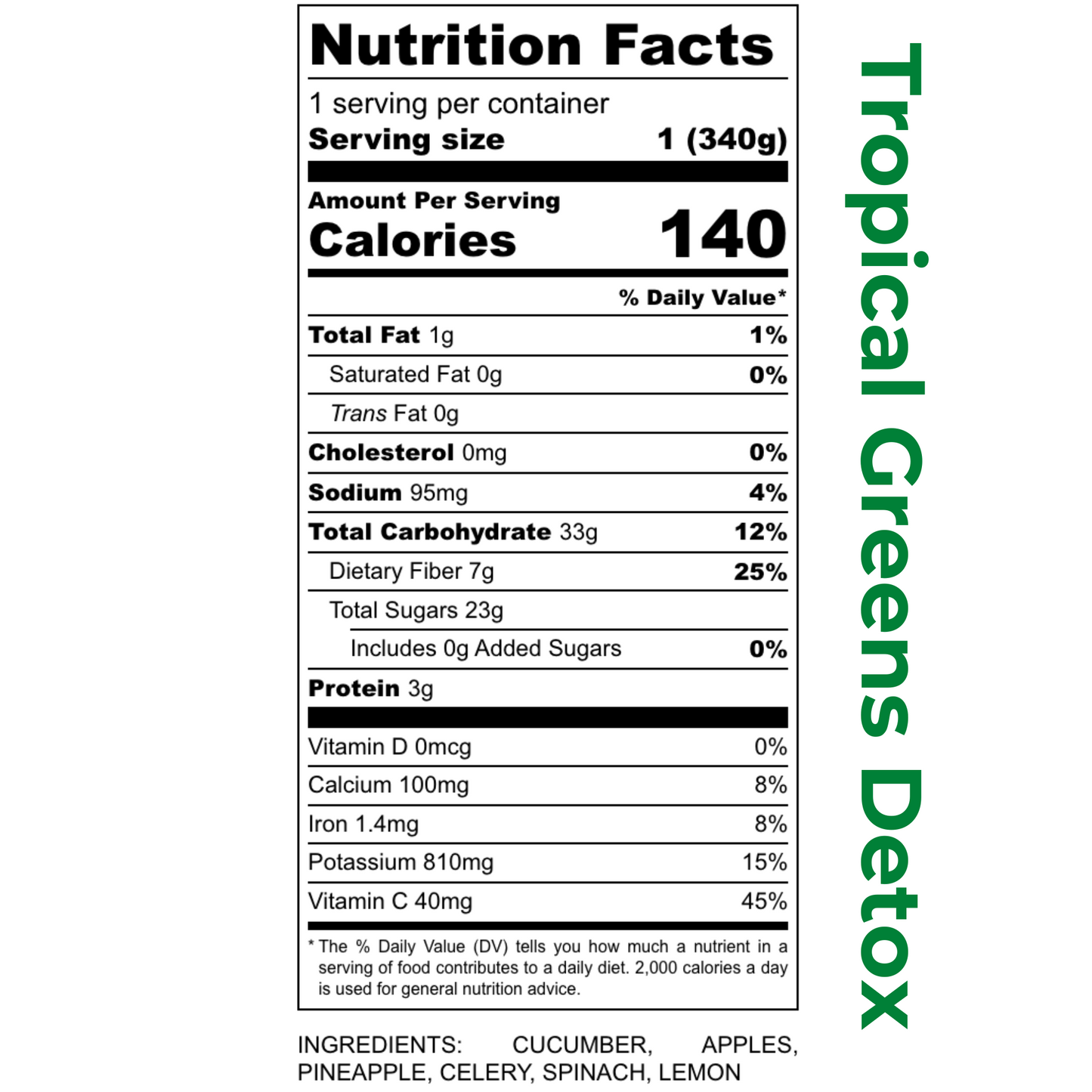 Tropical Greens Detox Bundle