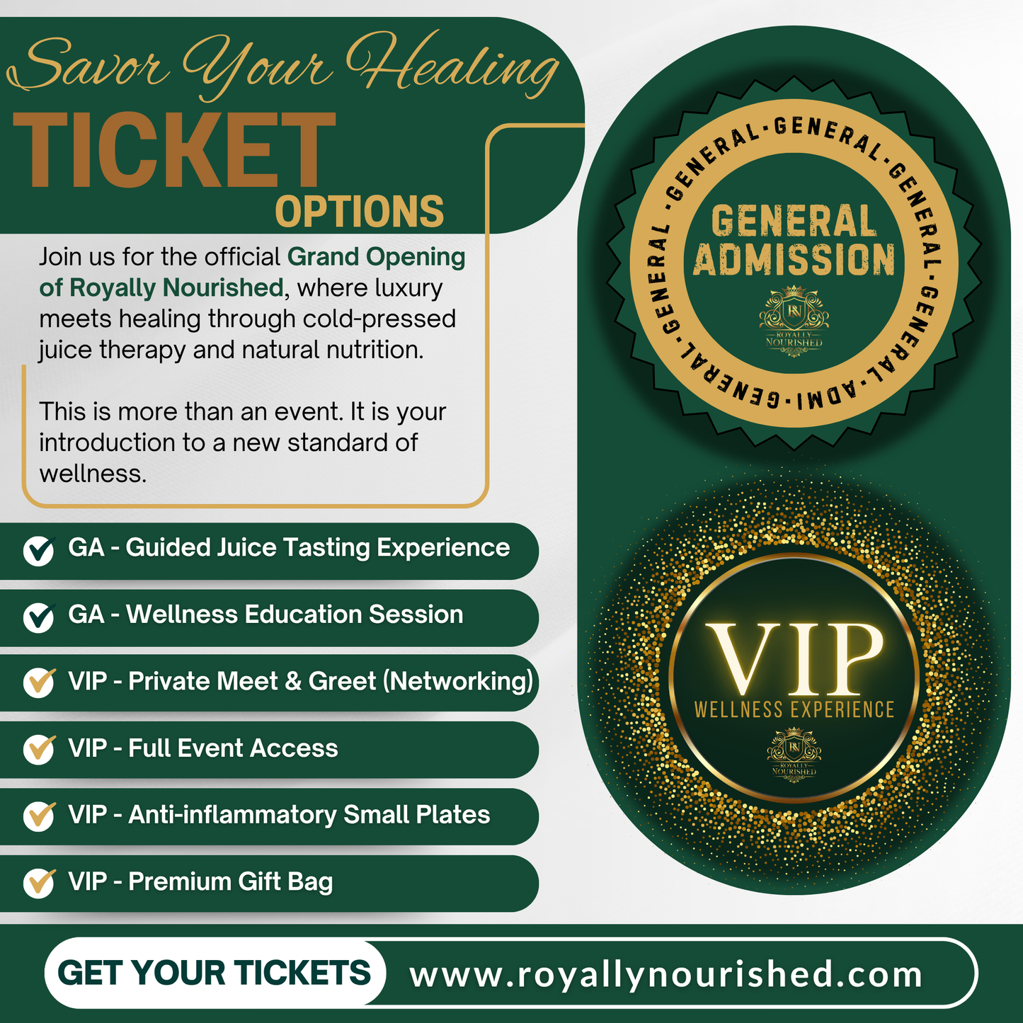 Savor Your Healing Wellness Event