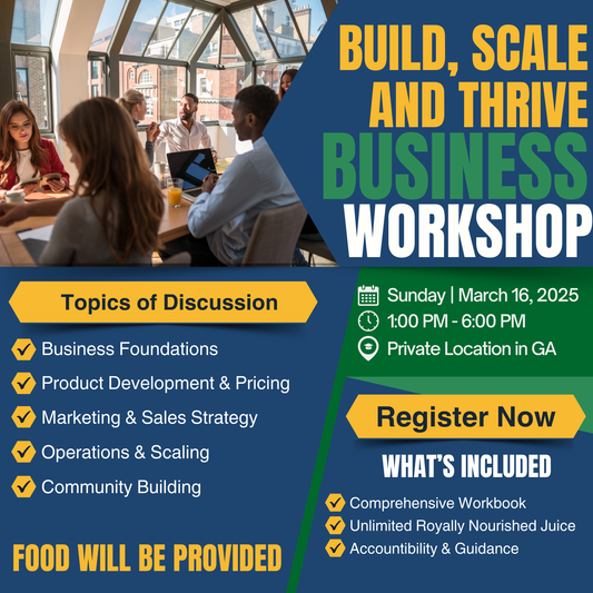 Business Workshop: Build, Scale and Thrive in the Wellness Industry
