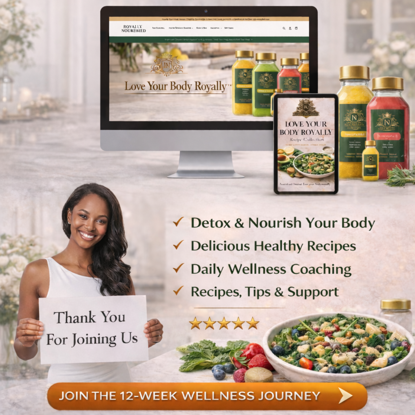 Love Your Body Royally™ Wellness Experience